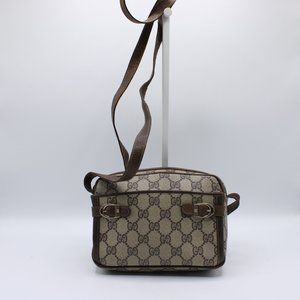 Gucci Ophidia Brown Gg Canvas Small Crossbody Bag… - image 1